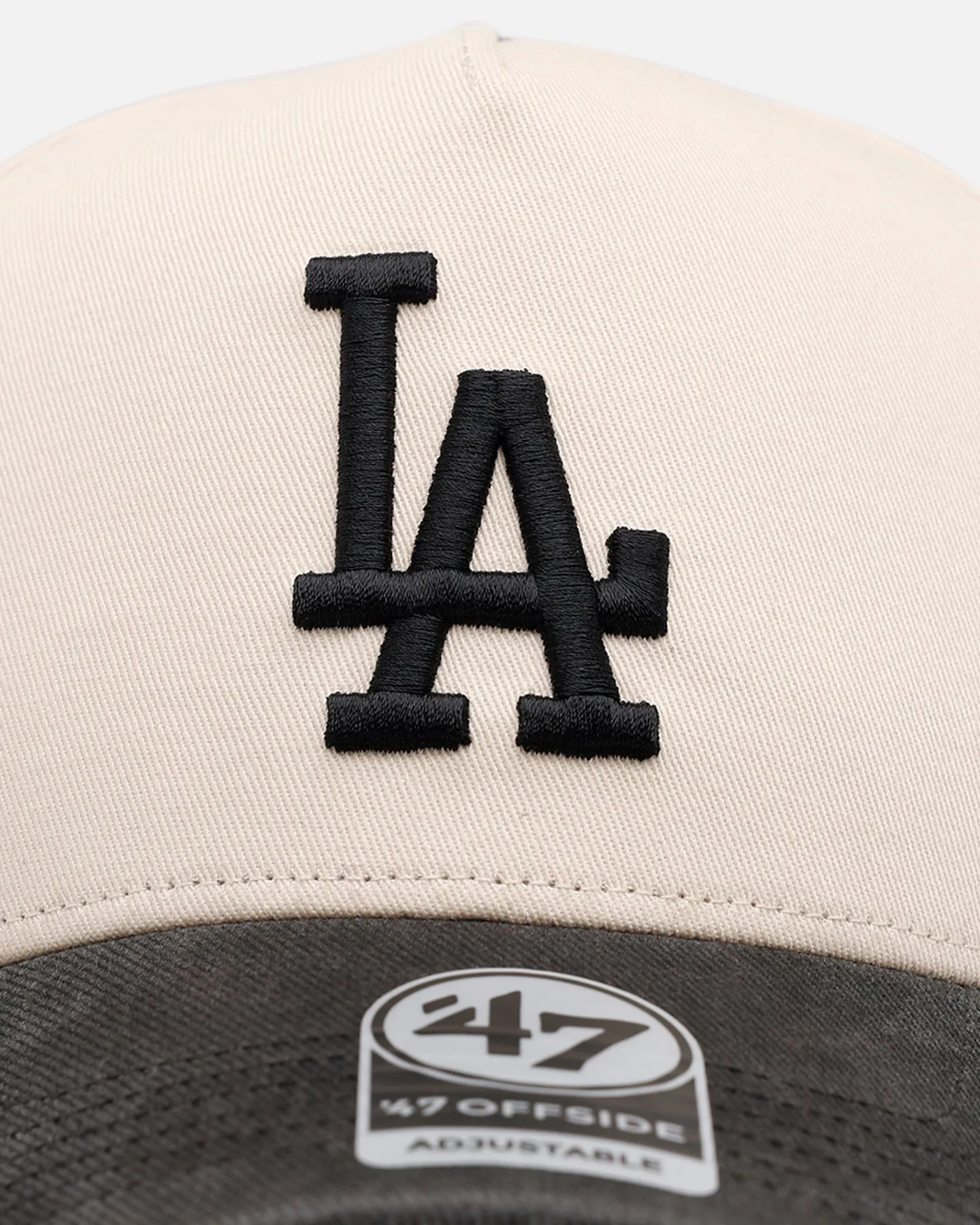 47 Brand Los Angeles Dodgers 'Washed Black Visor' 47 Offside Snapback Natural sold by Culture Kings product image thumbnail 5