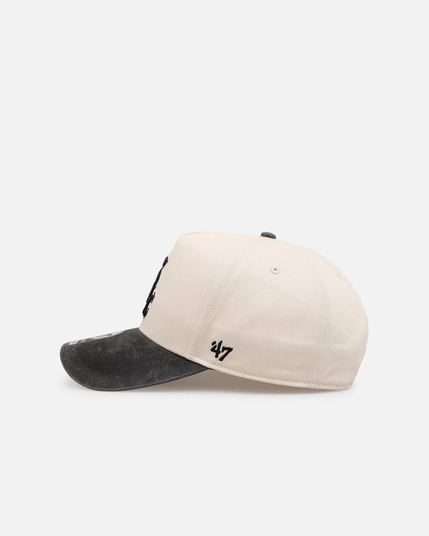 47 Brand Chicago White Sox 'Washed Black Visor' 47 Offside Snapback Natural sold by Culture Kings product image thumbnail 4