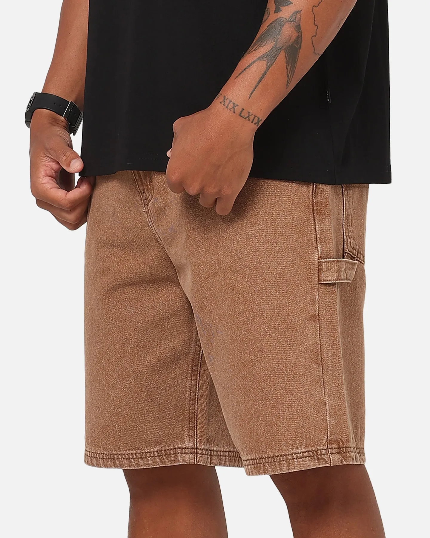 Carre Carpenter Jorts Tan sold by Culture Kings product image thumbnail 4