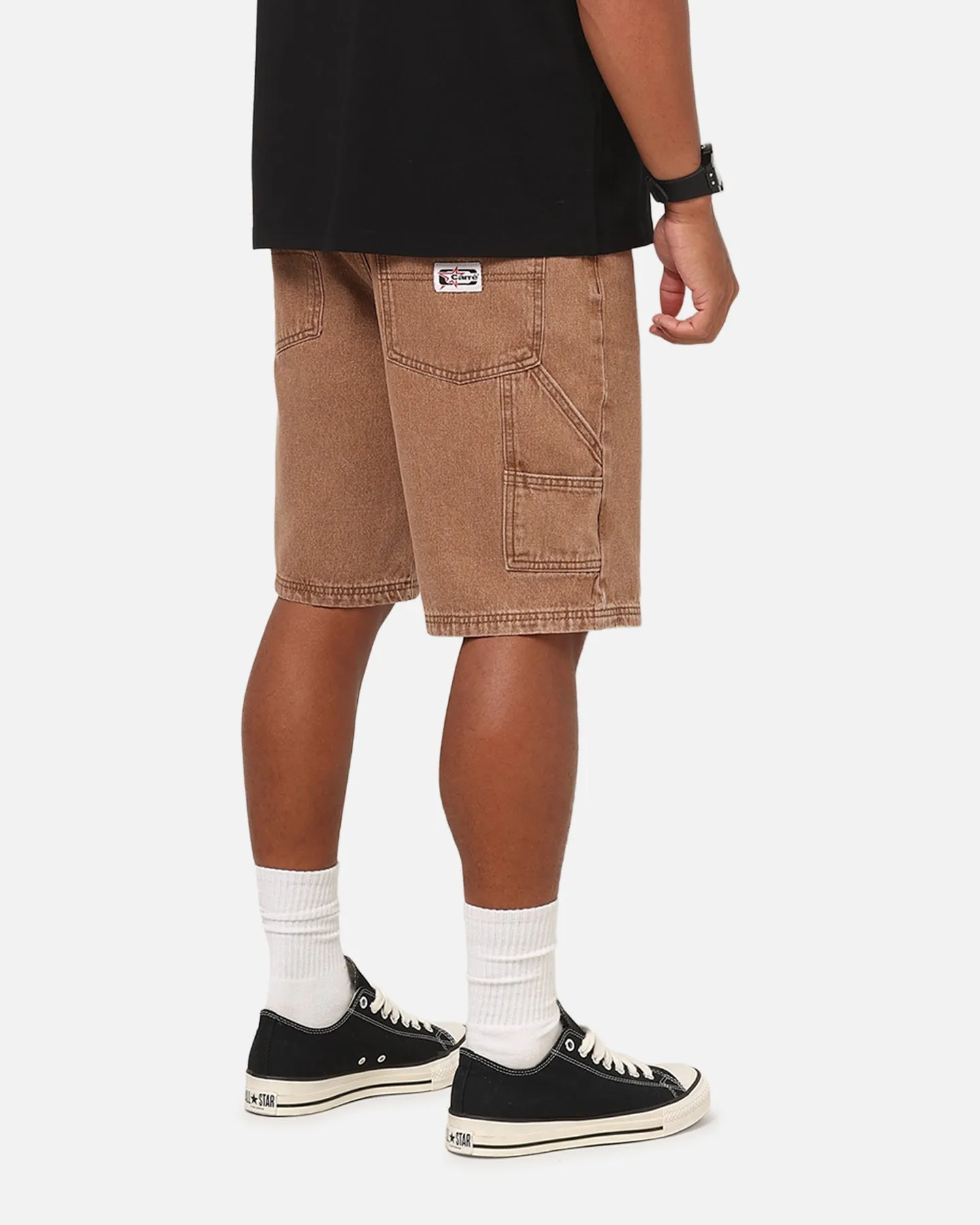 Carre Carpenter Jorts Tan sold by Culture Kings