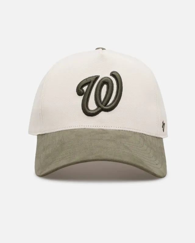 47 Brand Washington Nationals 'Bottle Green 2.0' 47 Offside Snapback Natural made by 47