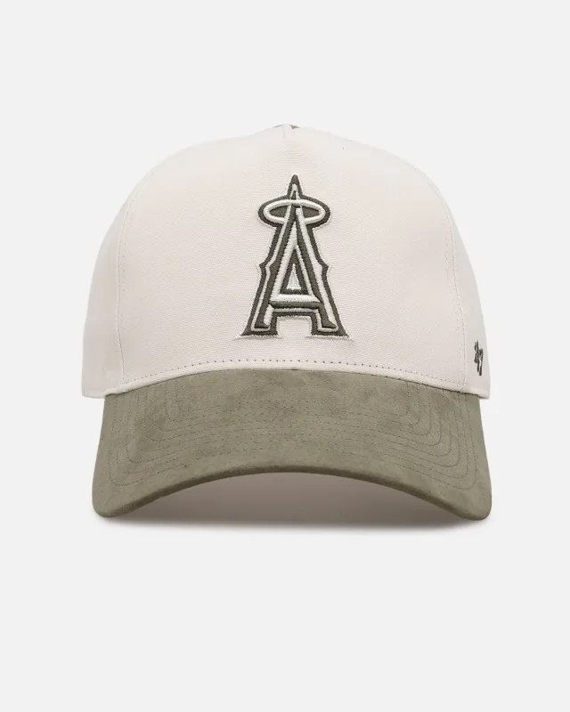 47 Brand Los Angeles Angels 'Bottle Green 2.0' 47 Offside Snapback Natural made by 47