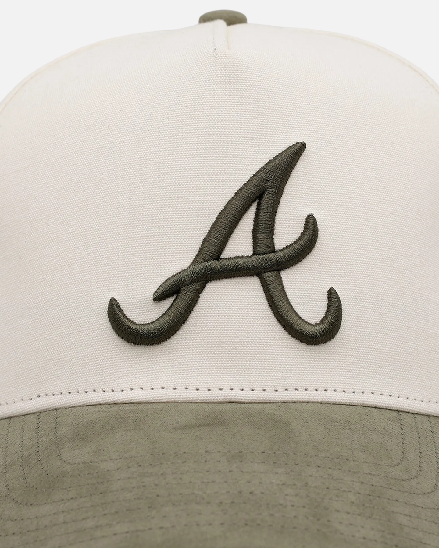 47 Brand Atlanta Braves 'Bottle Green 2.0' 47 Offside Snapback Natural sold by Culture Kings product image thumbnail 5