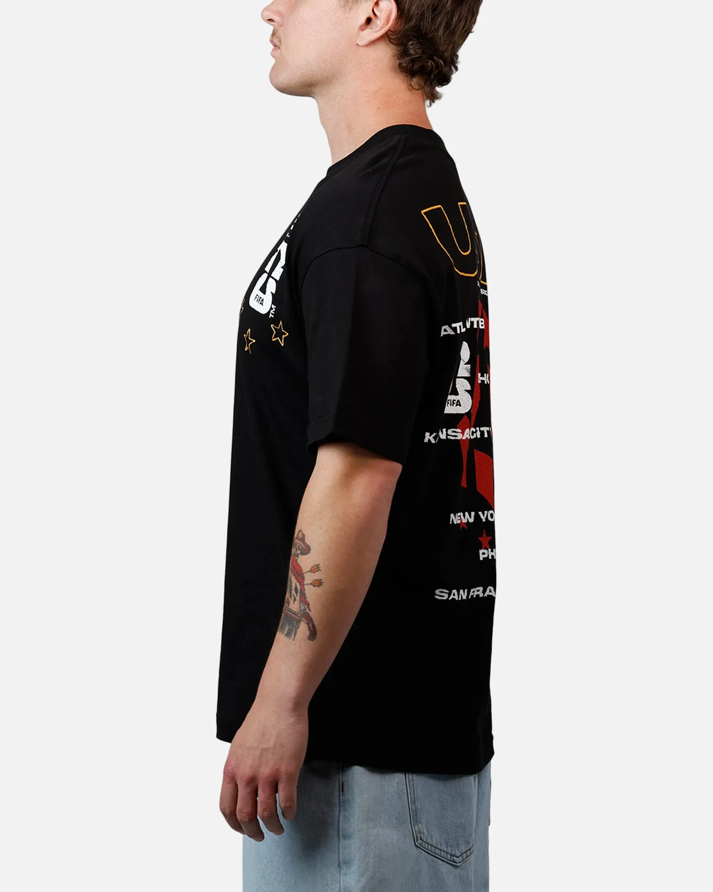 Fifa USA Cities T-Shirt Black sold by Culture Kings product image thumbnail 5