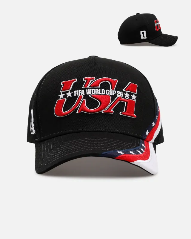 Fifa USA World Cup Snapback Black made by Culture Kings