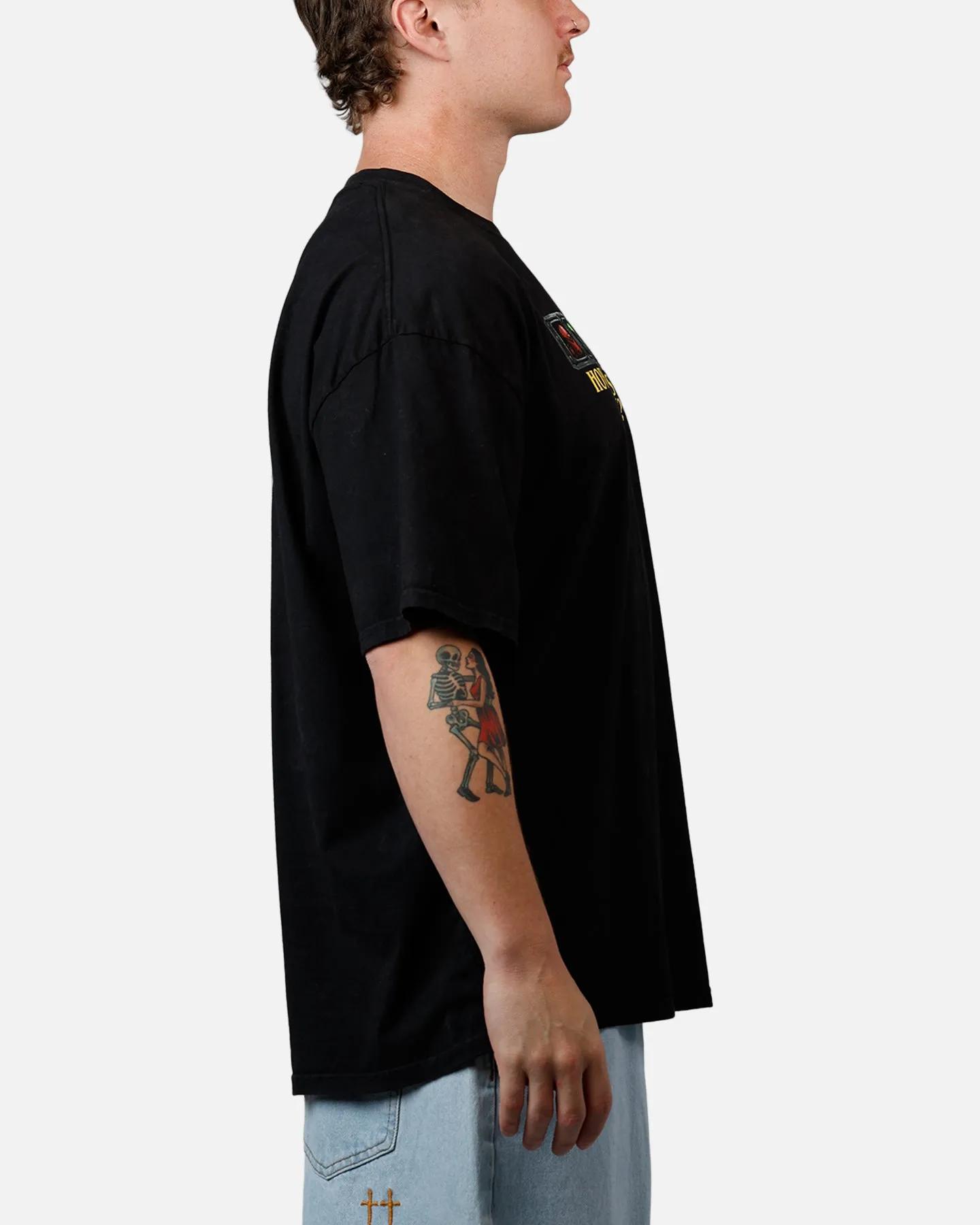 73Studio X World of Warcraft: How Big Is Your Sack T-Shirt Black Acidwash sold by Culture Kings product image thumbnail 4