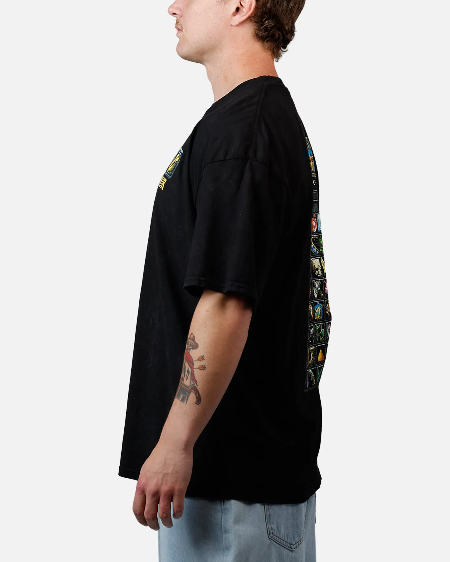 73Studio X World of Warcraft: How Big Is Your Sack T-Shirt Black Acidwash sold by Culture Kings product image thumbnail 5