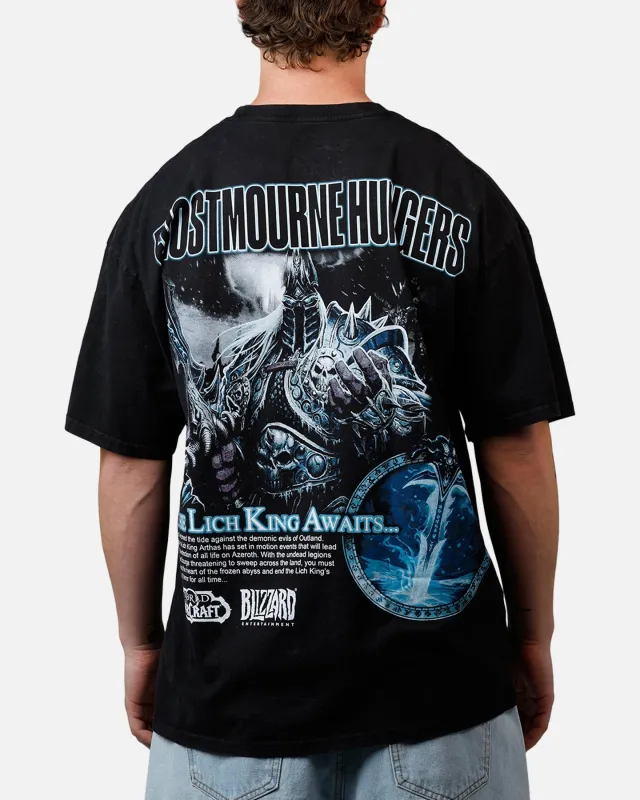 73Studio X World of Warcraft: Frostmourne Hungers T-Shirt Black Acidwash made by Culture Kings