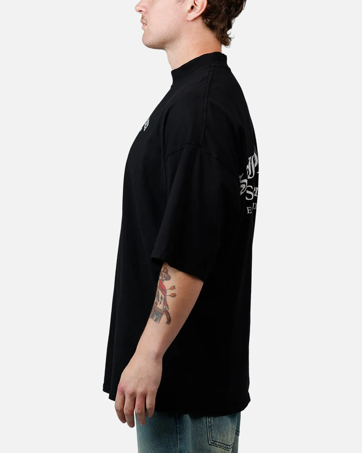 Saint Morta The Cross T-Shirt Black sold by Culture Kings product image thumbnail 5