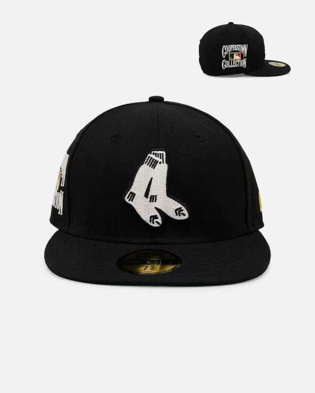 New Era Boston Red Sox '59FIFTY Day' Wool 59FIFTY Fitted Black made by New Era