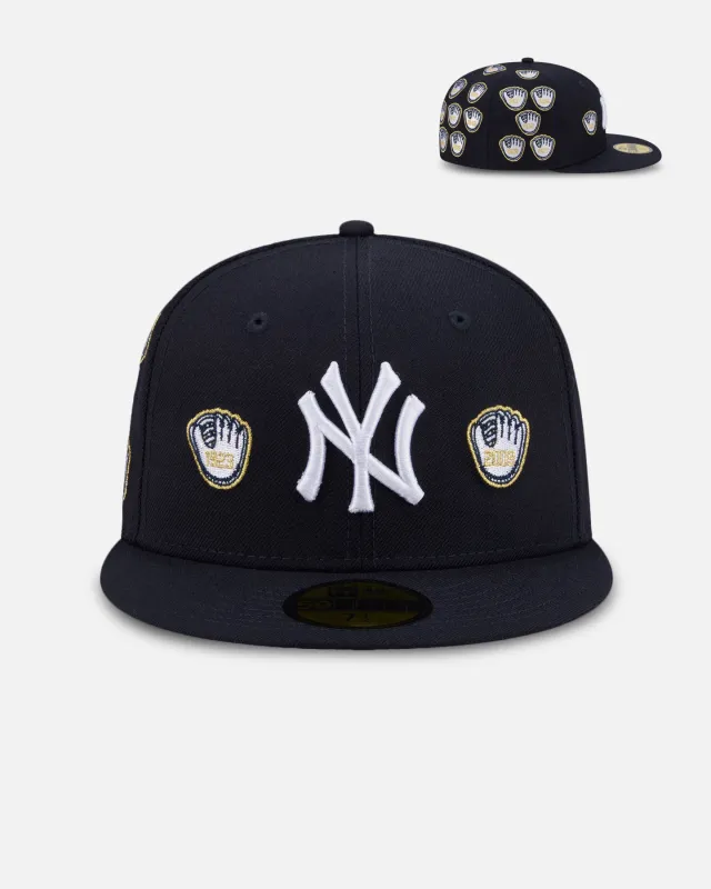 YUGIOH BLUE EYES LA FITTED HAT (BLUE) *PRE ORDER* | Parallel
