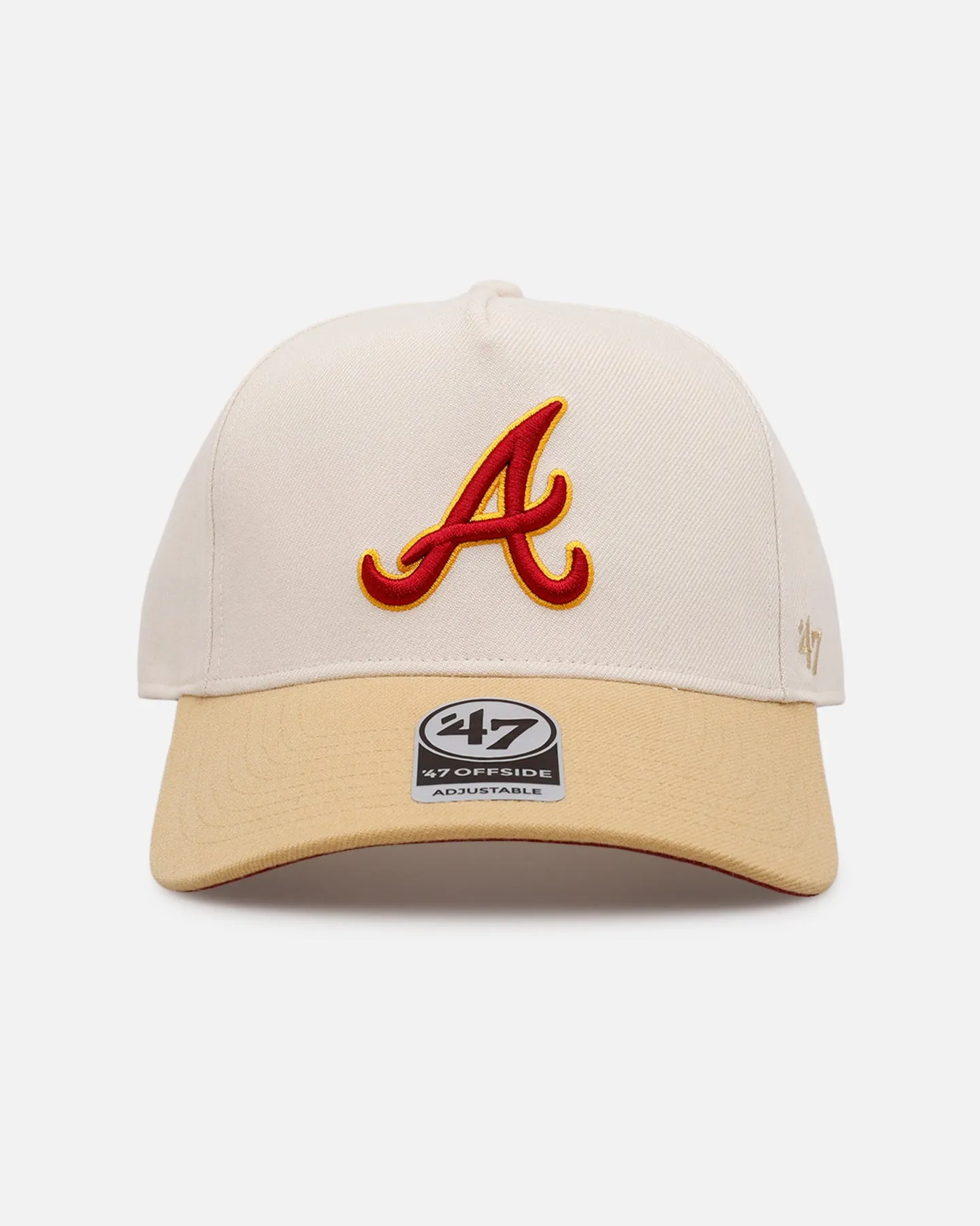 47 Brand Atlanta Braves 'Library' Hitch Snapback Natural sold by Culture Kings