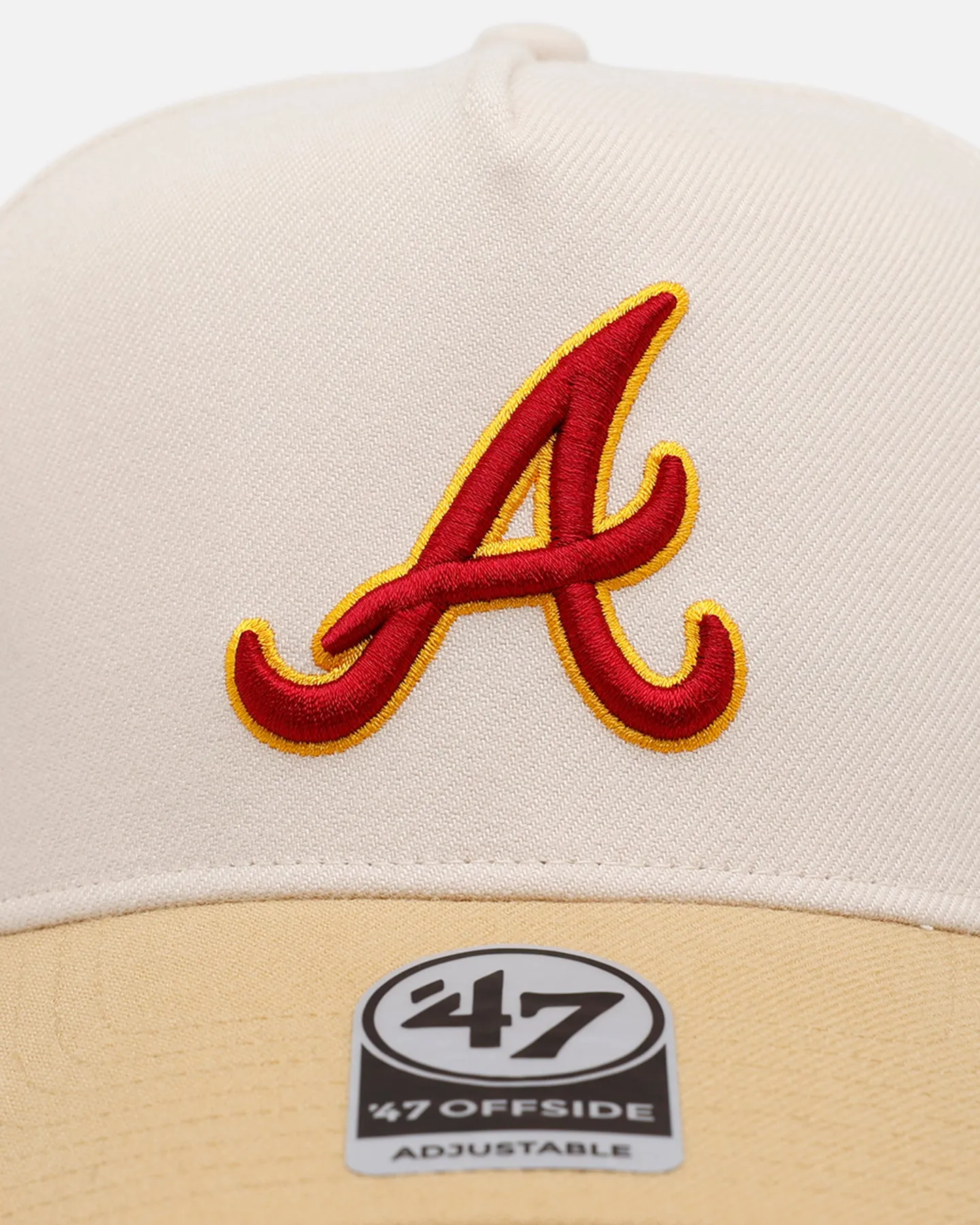 47 Brand Atlanta Braves 'Library' Hitch Snapback Natural sold by Culture Kings product image thumbnail 5