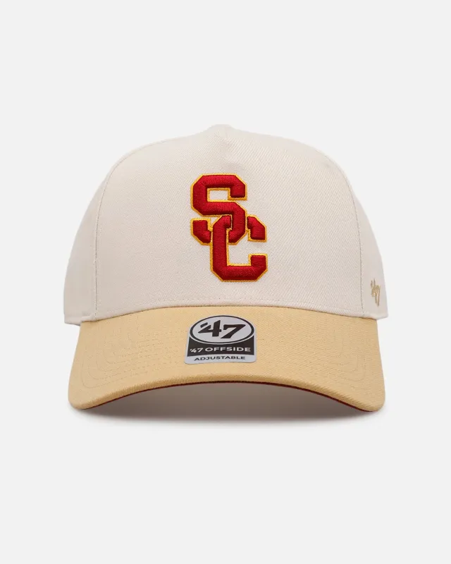 47 Brand University Of Southern California Trojans 'Library' Hitch Snapback Natural made by 47