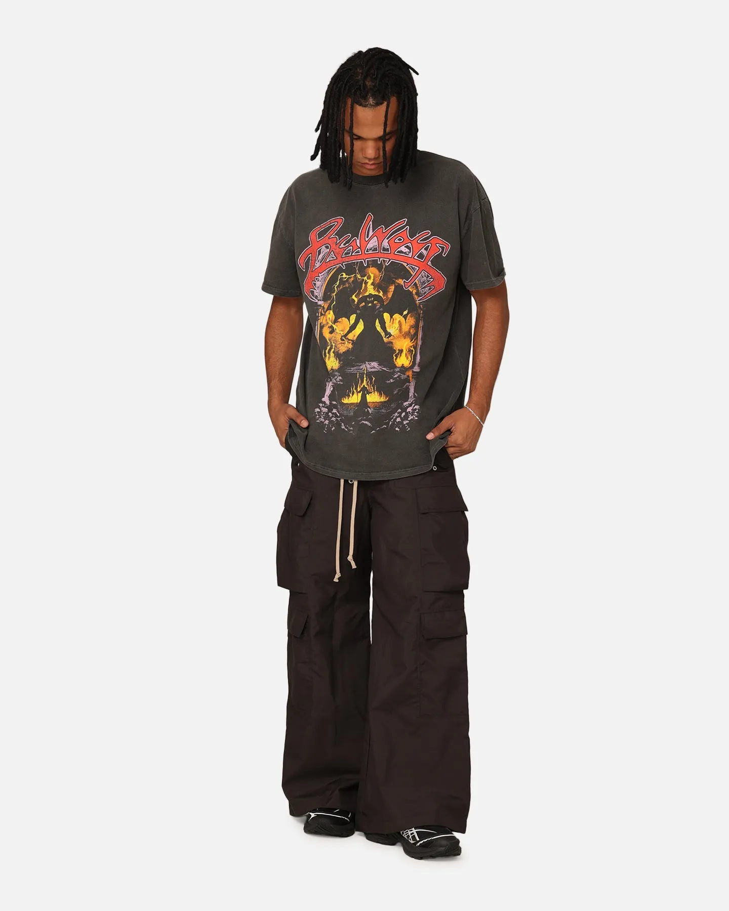 73Studio X Lord Of The Rings Balrog Heavyweight T-Shirt Black Wash sold by Culture Kings product image thumbnail 3