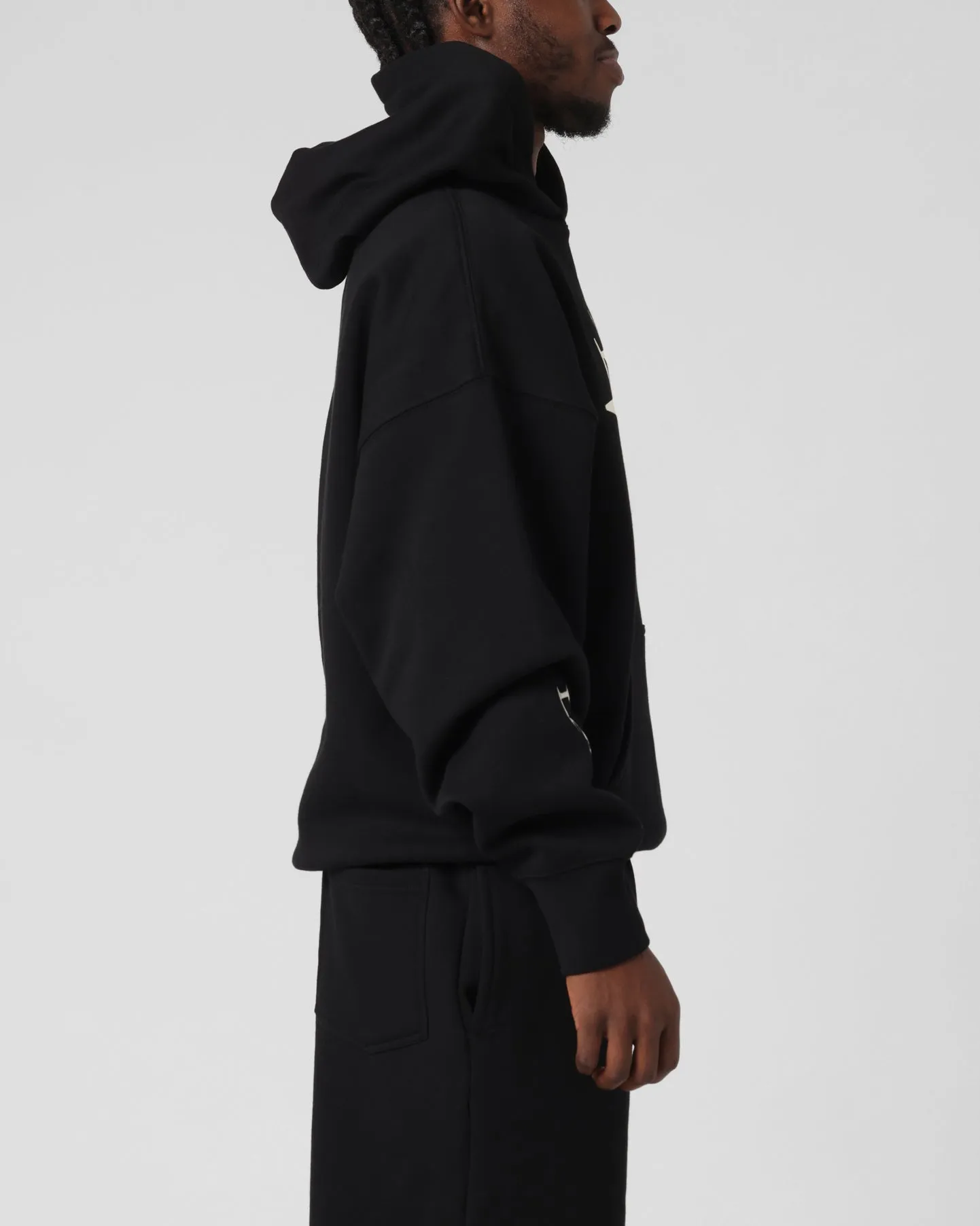 Loiter Hybrid Premium Hoodie Black sold by Culture Kings product image thumbnail 4
