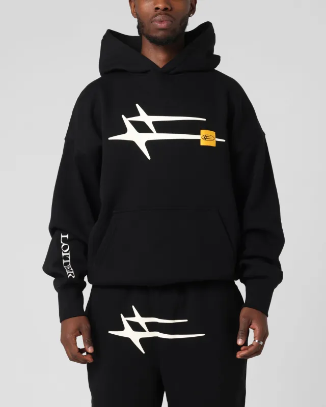 Loiter Hybrid Premium Hoodie Black made by Culture Kings