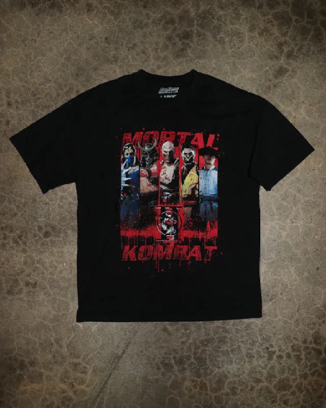 73Studio X Mortal Kombat Flawless Victory T-Shirt Black Acidwash made by Culture Kings