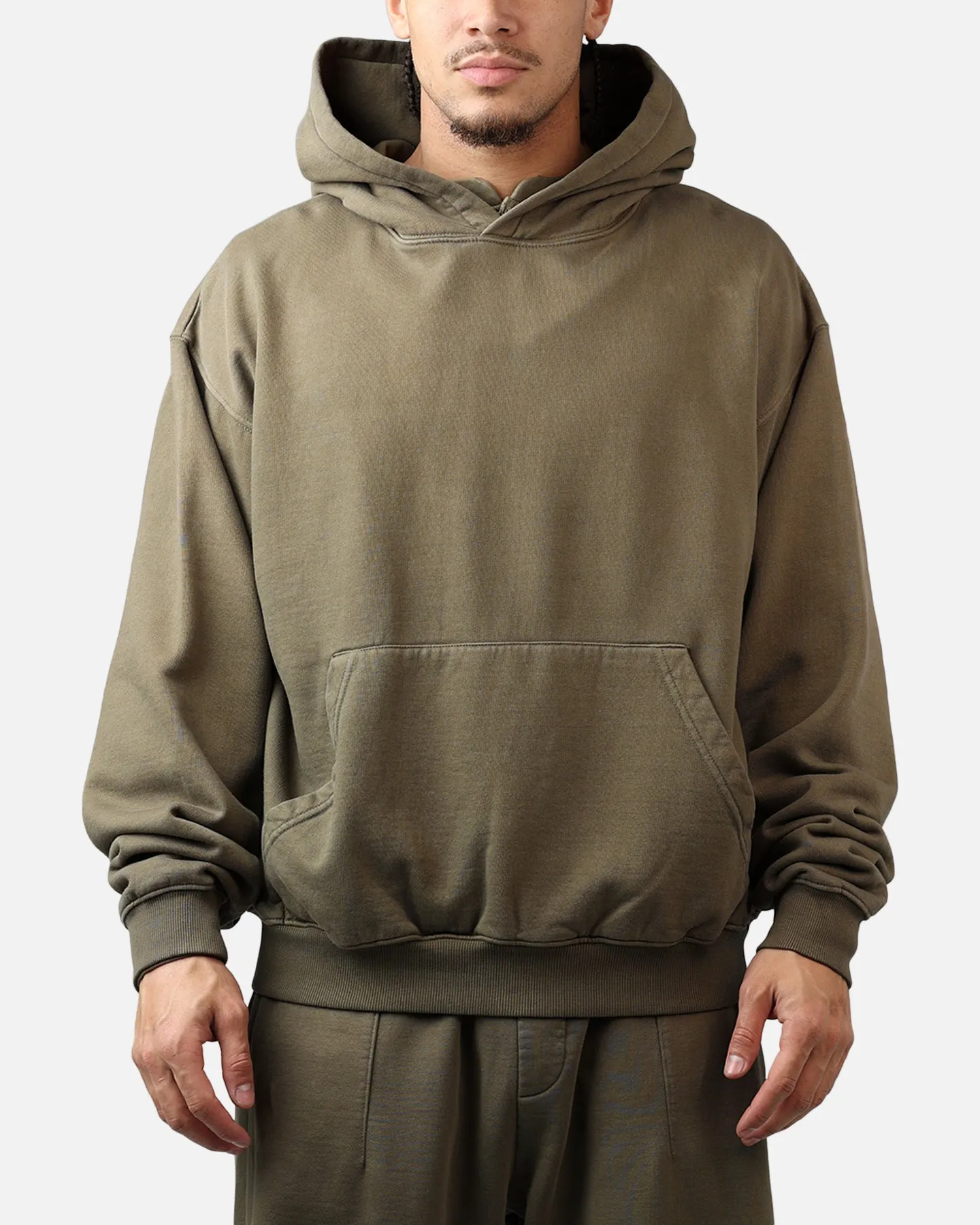 American Thrift Pullover Hoodie Washed Olive sold by Culture Kings