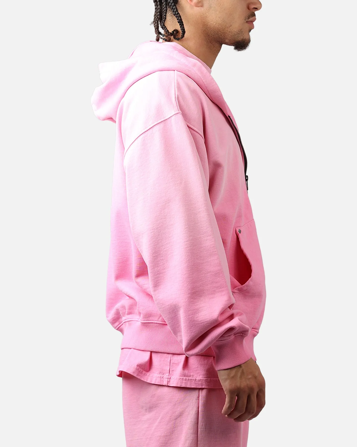 American Thrift Zip Hoodie Washed Pink sold by Culture Kings product image thumbnail 4