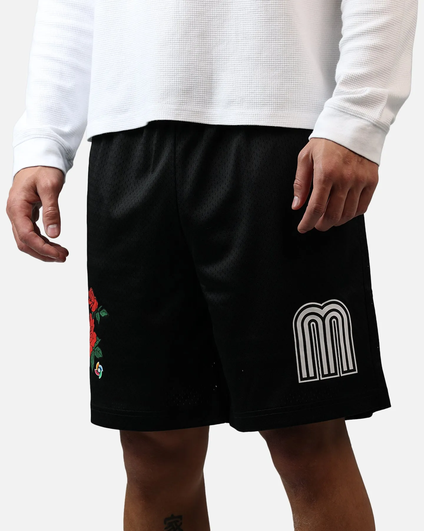 New Era Mexico National Baseball Team Rose Shorts Black sold by Culture Kings product image thumbnail 5