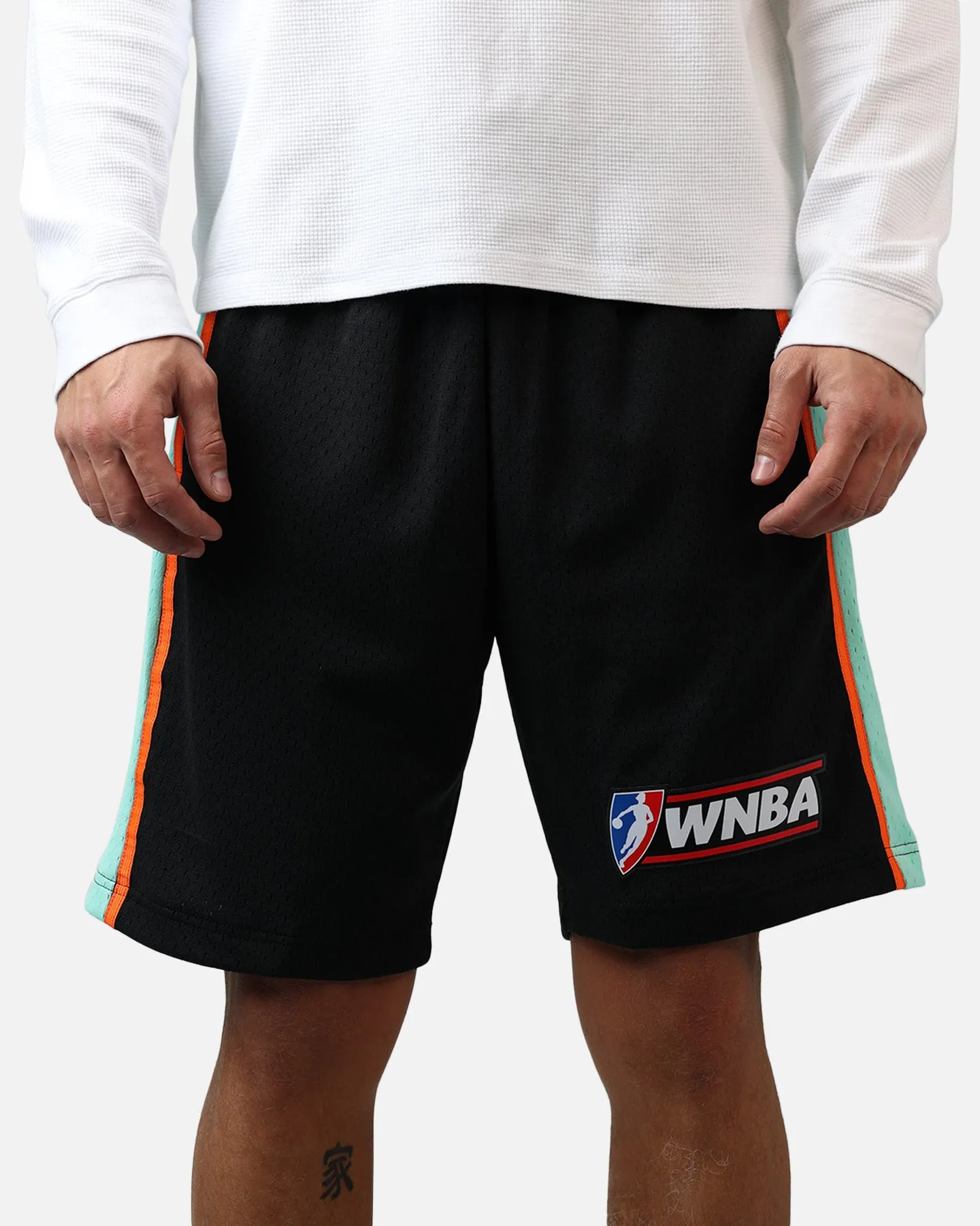 Mitchell & Ness New York Liberty '99 Road Swingman Shorts Black sold by Culture Kings product image thumbnail 3
