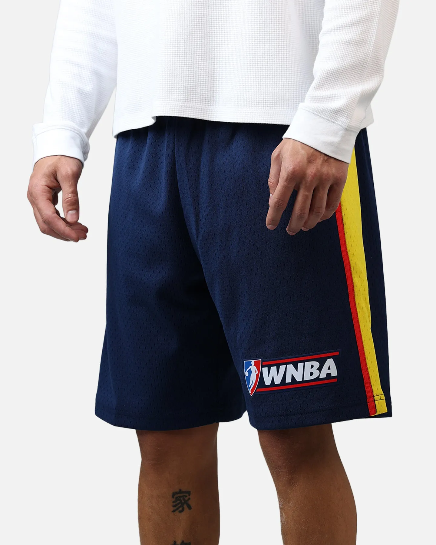 Mitchell & Ness Indiana Fever '02 Road Swingman Shorts Blue sold by Culture Kings product image thumbnail 5