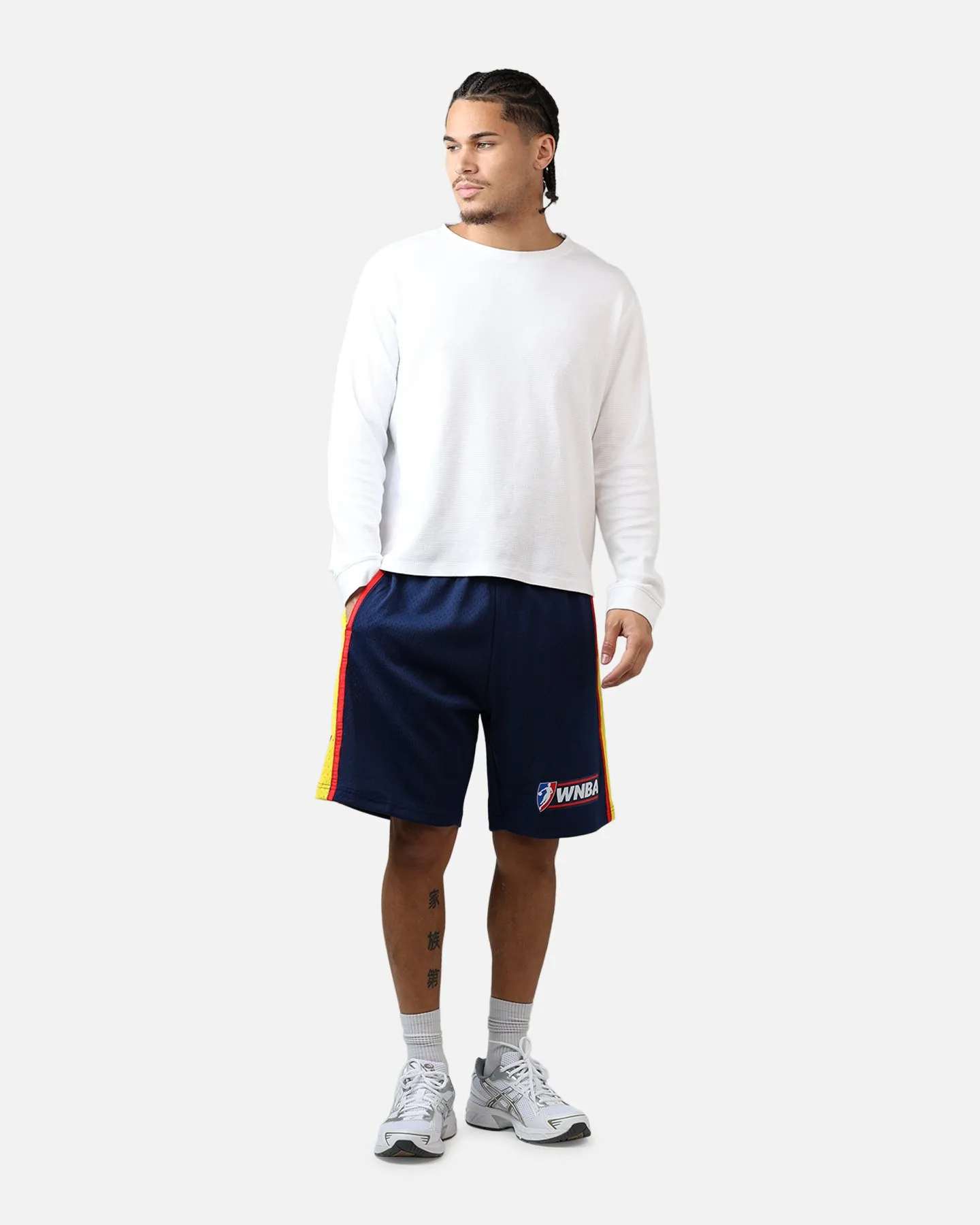 Mitchell & Ness Indiana Fever '02 Road Swingman Shorts Blue sold by Culture Kings product image thumbnail 2