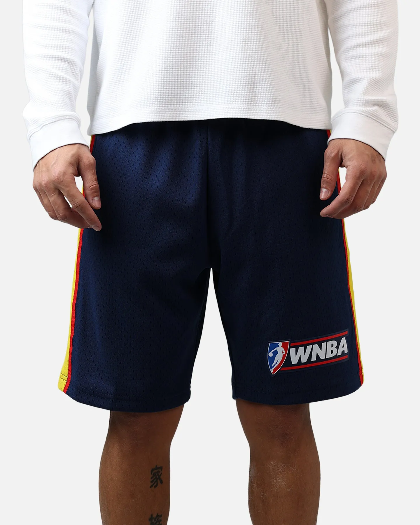 Mitchell & Ness Indiana Fever '02 Road Swingman Shorts Blue sold by Culture Kings product image thumbnail 3