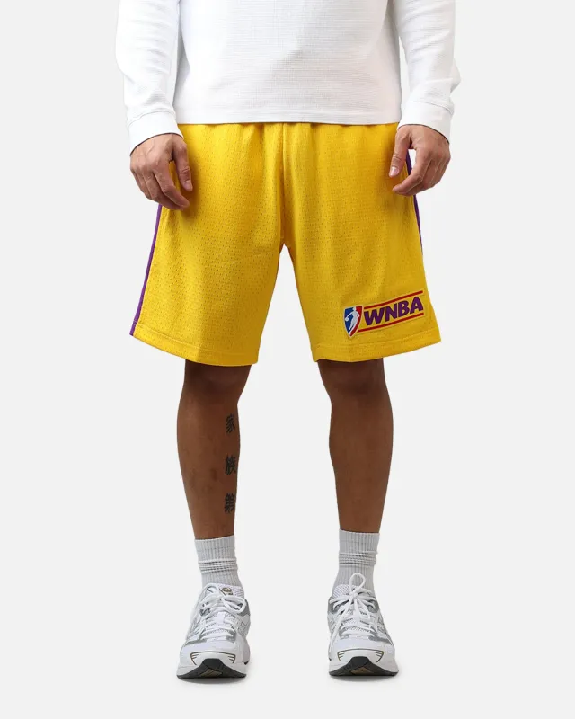 Mitchell & Ness Los Angeles Sparks '01 Home Swingman Shorts Gold made by Mitchell & Ness