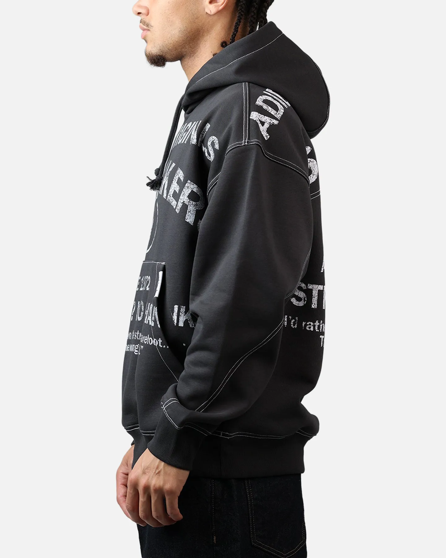 Adidas Originals Shoemaker Hoodie Black sold by Culture Kings product image thumbnail 5