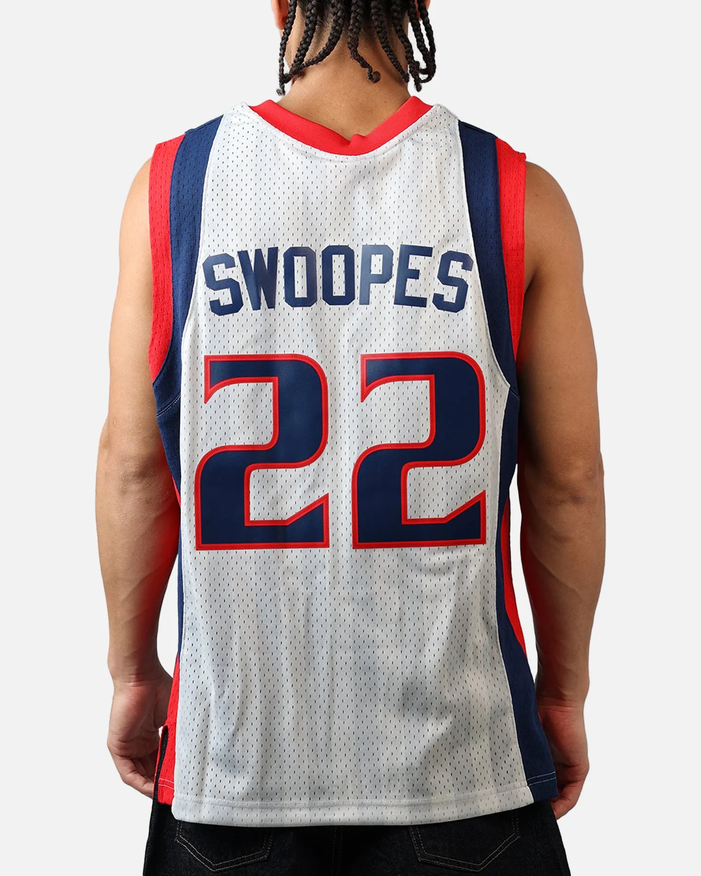 Mitchell & Ness Houston Comets Sheryl Swoopes #22 '97 Road Swingman Jersey Grey sold by Culture Kings product image thumbnail 2