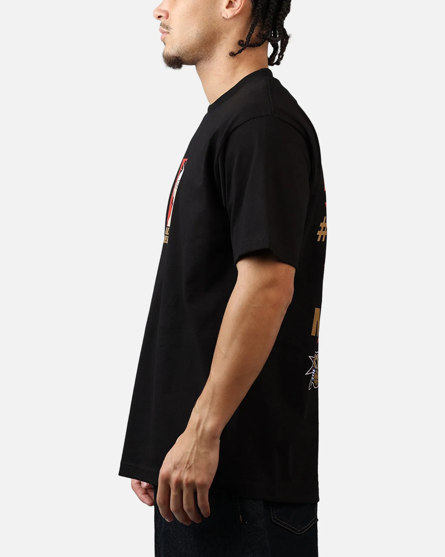 Mitchell & Ness Philadelphia 76ers Allen Iverson Cartoon T-Shirt White sold by Culture Kings product image thumbnail 5
