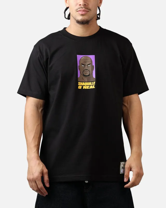Mitchell & Ness Los Angeles Lakers Shaquille O'Neal Cartoon T-Shirt Black made by Mitchell & Ness