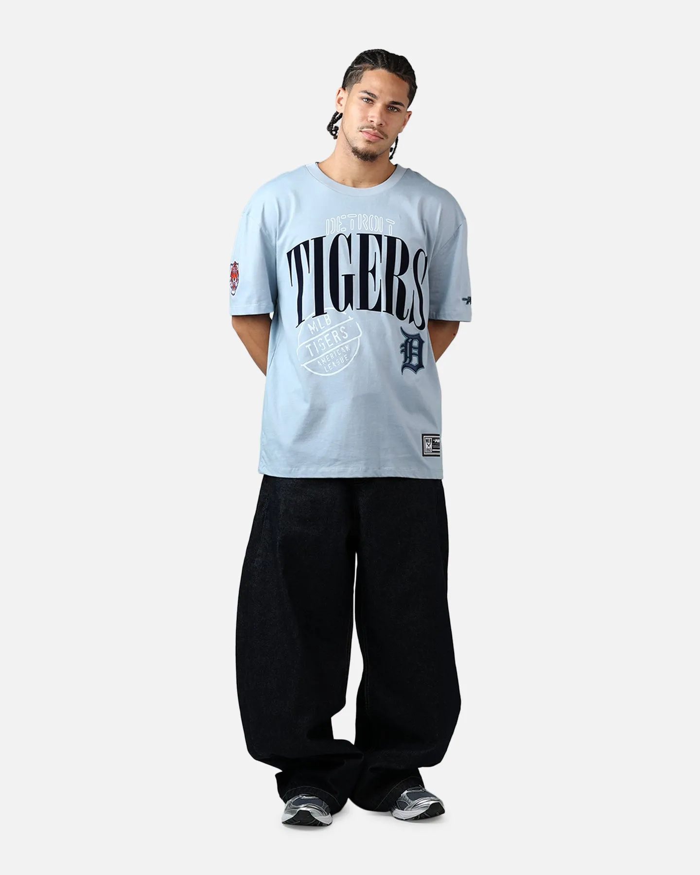 Pro Standard Detroit Tigers Stamped T-Shirt Light Blue sold by Culture Kings product image thumbnail 3