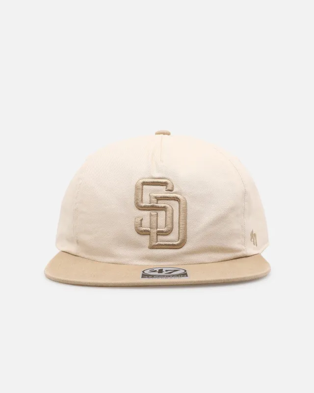 47 Brand San Diego Padres 'Natural' 47 Captain Snapback Natural made by 47