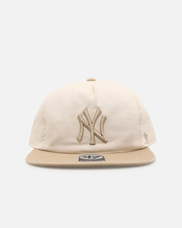 47 Brand New York Yankees 'Natural' 47 Captain Snapback Natural made by 47