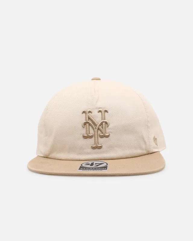 47 Brand New York Mets 'Natural' 47 Captain Snapback Natural made by 47