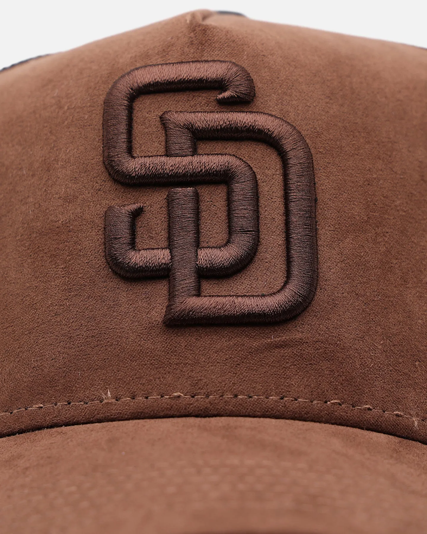 47 Brand San Diego Padres 'Tonal Suede' '47 Offside Trucker Snapback Chocolate sold by Culture Kings product image thumbnail 5