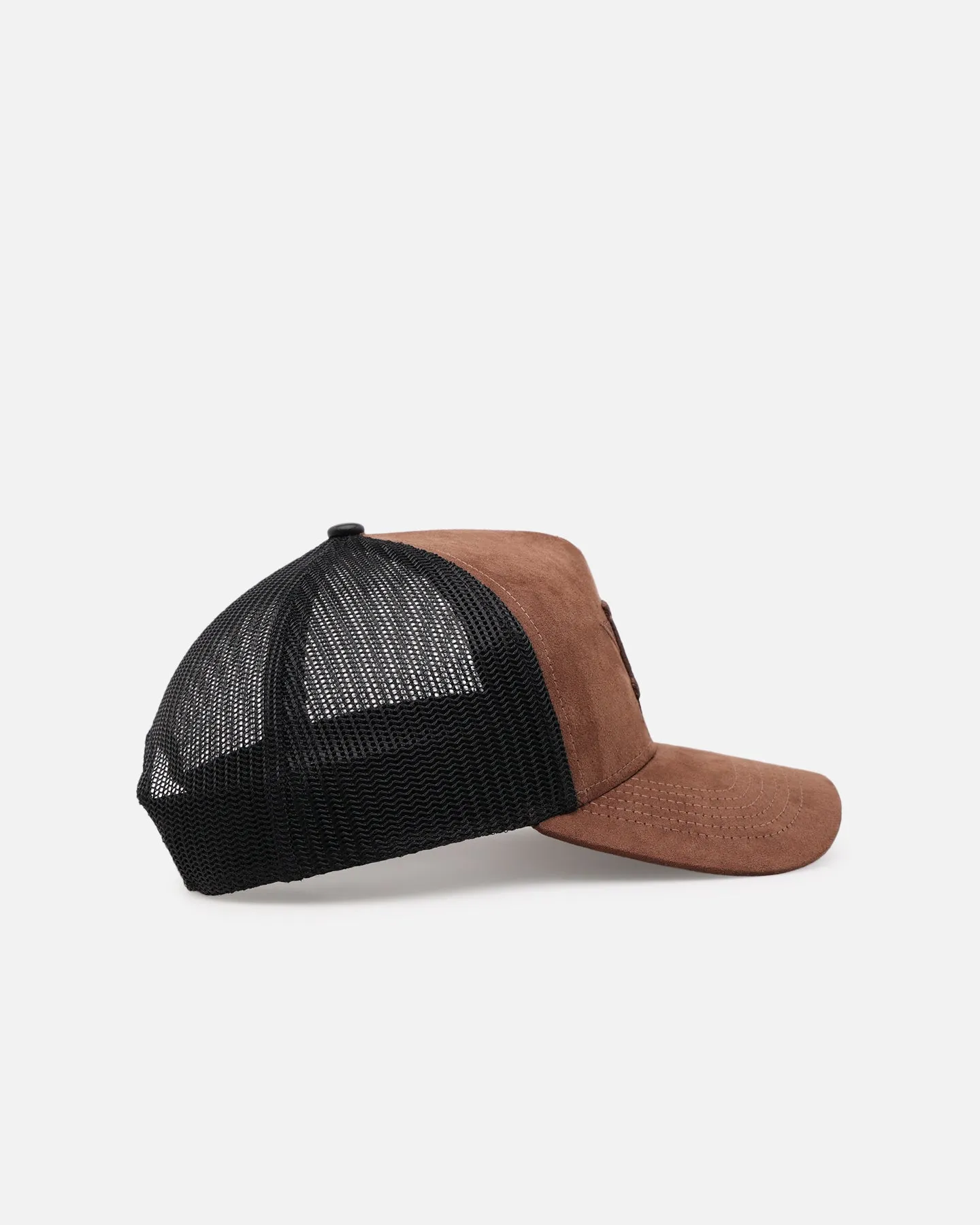 47 Brand Houston Astros 'Tonal Suede' '47 Offside Trucker Snapback Chocolate sold by Culture Kings product image thumbnail 3