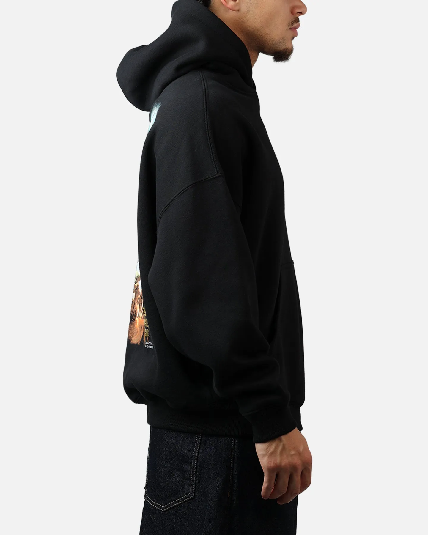 73Studio Star Wars Mandalorian Poster Hoodie Black sold by Culture Kings product image thumbnail 4