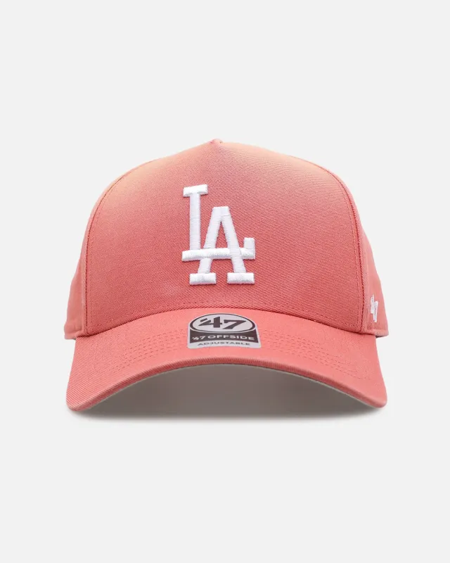 47 Brand Los Angeles Dodgers 'Sun Fade' in 47 Offside Snapback Island Red made by 47
