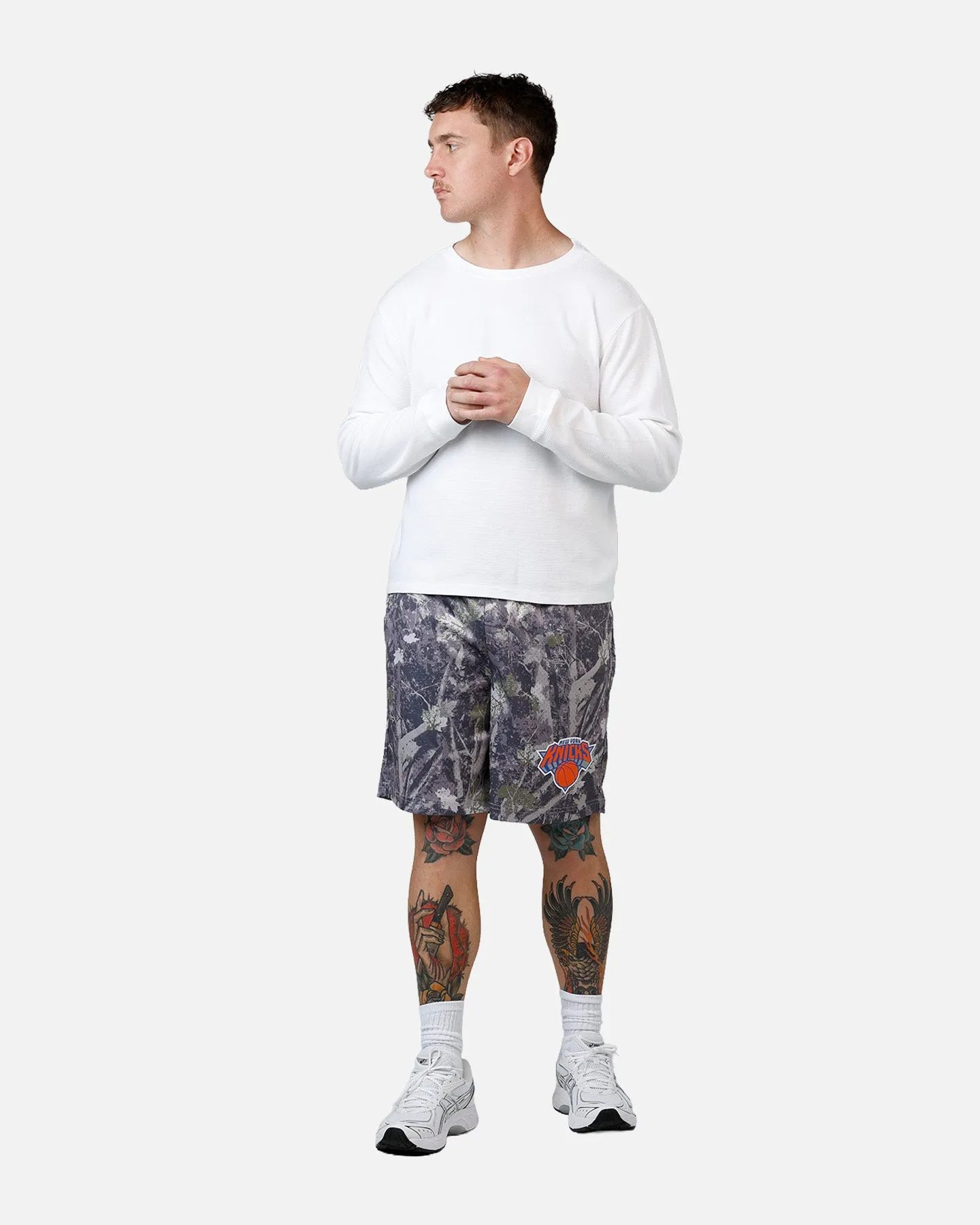 New Era New York Knicks Camo Shorts Camo sold by Culture Kings product image thumbnail 2