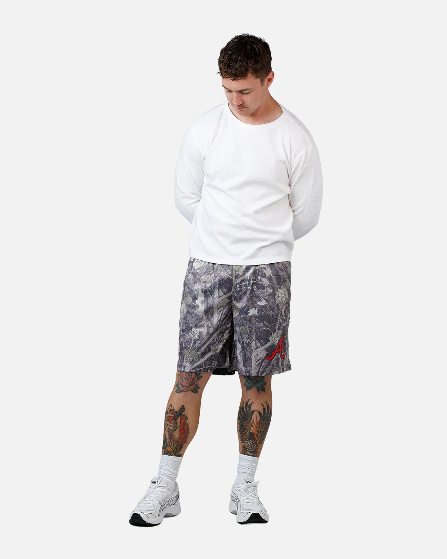 New Era Atlanta Braves Camo Shorts Camo sold by Culture Kings product image thumbnail 2