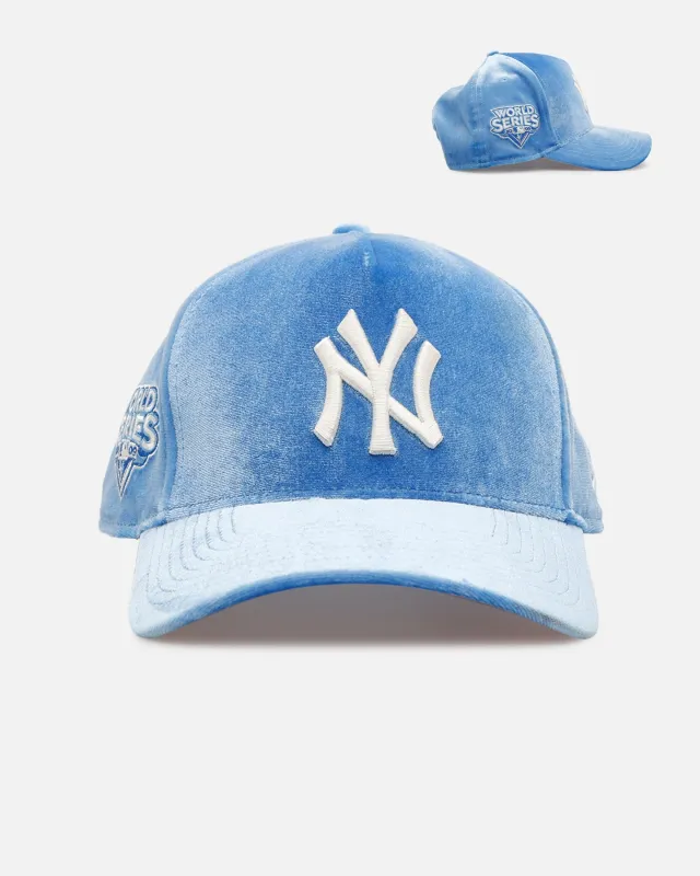 New Era New York Yankees 'Sky Velvet' 9FORTY A-Frame Snapback Sky Blue made by New Era