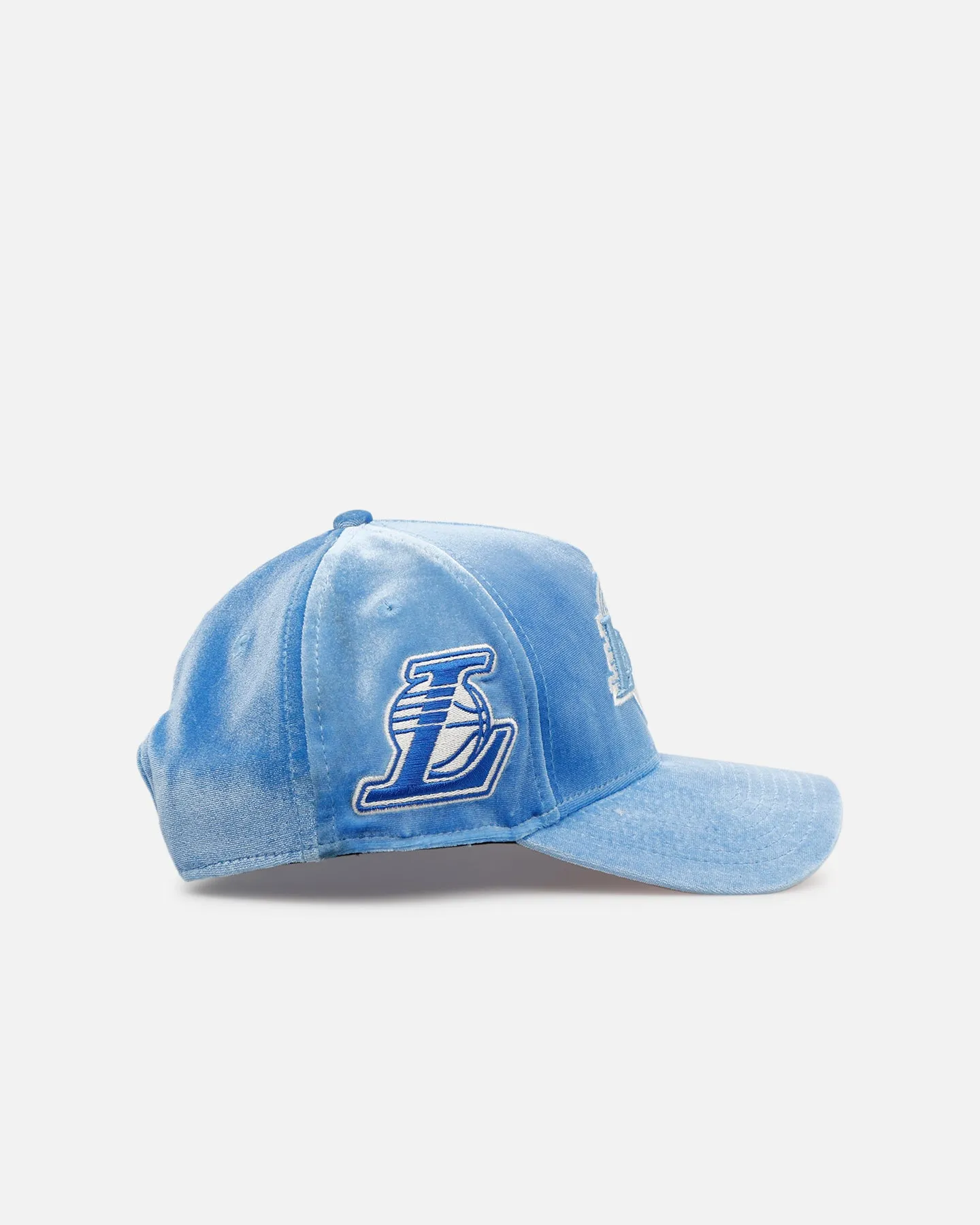 New Era Los Angeles Lakers 'Sky Velvet' 9FORTY A-Frame Snapback Sky Blue sold by Culture Kings product image thumbnail 3