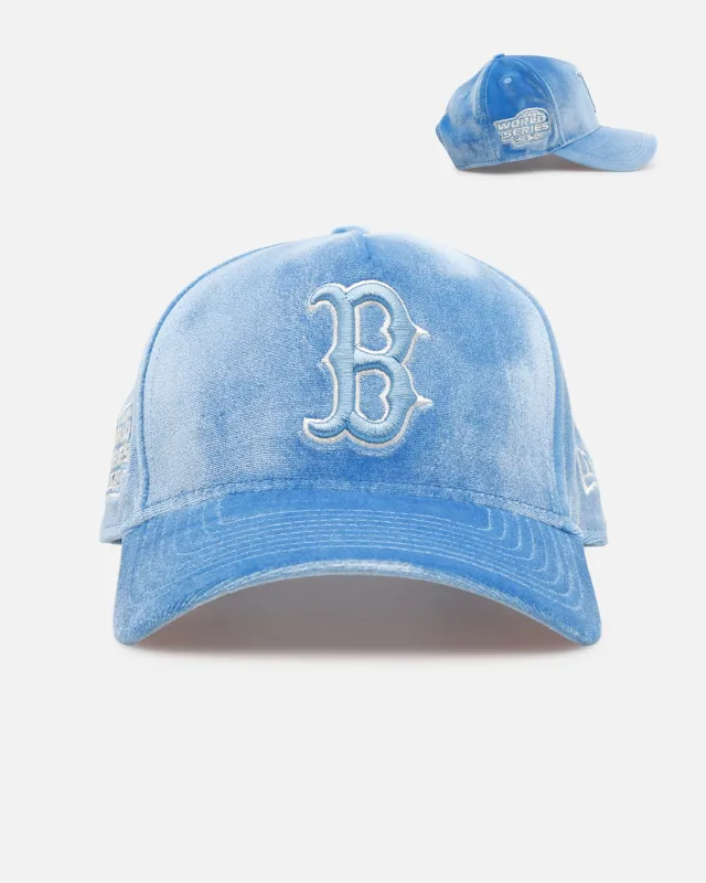 New Era Boston Red Sox 'Sky Velvet' 9FORTY A-Frame Snapback Sky Blue made by New Era