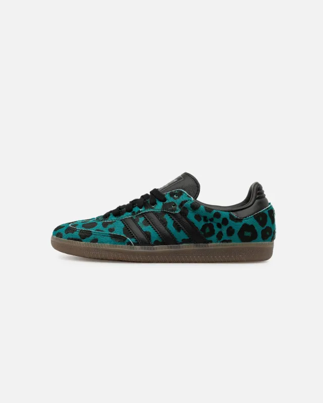Adidas Women's Samba OG Black/Green made by Adidas