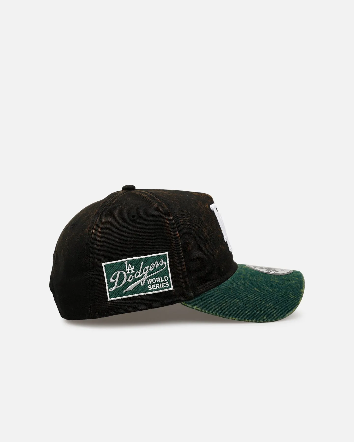 New Era Los Angeles Dodgers 'Washed Green 2.0' 9FORTY A-Frame Snapback Black/Green sold by Culture Kings product image thumbnail 3