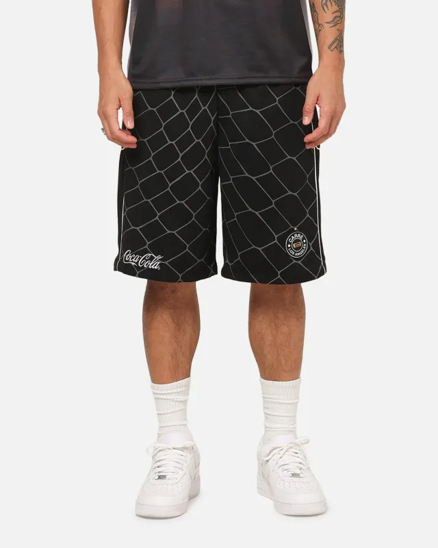 Carre Carre Carré X Coca Cola The Grid Mesh Shorts Black made by Culture Kings